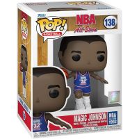 Funko Pop! - NBA Legends - Magic Johnson (Blue All Star Uniform 1992) - Numero 138