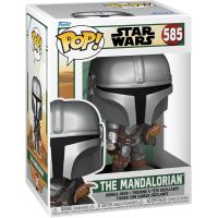 Funko Pop! - Star Wars - The Mandalorian with Pouch - Numero 585