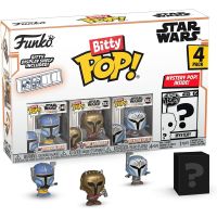 Funko Bitty Pop! Star Wars - The Mandalorian - Heavy Mandalorian (Pack da 4)