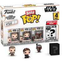 Funko Bitty Pop! Star Wars - The Mandalorian - Marshal (Pack da 4)