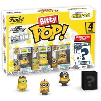 Funko Bitty Pop! Minions - Eye Matite (Pack da 4)