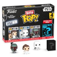 Funko Bitty Pop! Star Wars - Leia (Pack da 4)