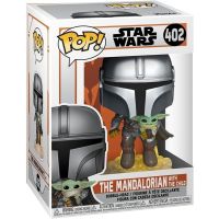 Funko Pop! - Star Wars - The Mandalorian Flying with Jet Pack - Numero 402