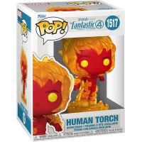 Funko Pop! - Marvel - The Fantastic 4 First Steps - Human Torch - Numero 1517