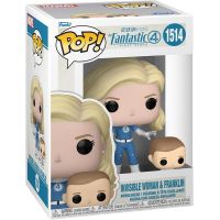Funko Pop! - Marvel - The Fantastic 4 First Steps - Invisible Woman & Franklin - Numero 1514