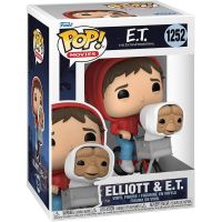 Funko Pop! - ET The Extra-Terrestrial - Elliott with ET in Bike Basket - Numero 1252