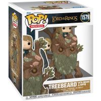 Funko Pop! Super - Lord of The Ring - Treebeard with Mary & Pip (15cm) - Numero 1579