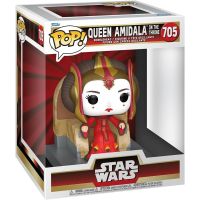 Funko Pop! Deluxe - Star Wars The Phantom Menace - Queen Amidala on Throne (15cm) - Numero 705