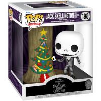 Funko Pop! Deluxe - Disney The Nightmare Before Christmas - Jack Skellington with Christmas Door (15cm) - Numero 1360