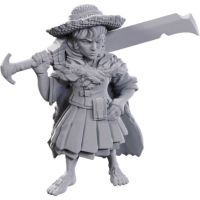 Halfling Magus Femmina (Basso Livello) - Miniatura Pathfinder Deep Cuts W23