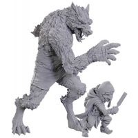 Gnomo Ladro Maschio e Lupo Mannaro - 2 Miniature Critical Role W23