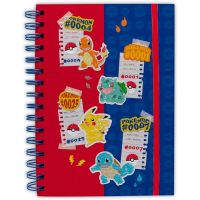 Pokémon - Quaderno A5 Blu e Rosso - Red and Blue Partners