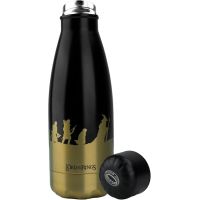 The Lord of The Rings - Borraccia Termica 500ml - La Compagnia dell'Anello (Oro-Nero)