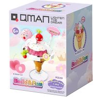 Qman Handmade Cake - Fresh Cherries - Build & Fun Dessert Keeppley