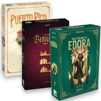 The Druids of Edora + The Castles of Burgundy + Puerto Rico 1897 | Medium Bundle