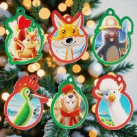 Palline di Natale Fluffy