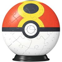 Puzzle Ball 3D - Pokemon - Pokeball Repeat Ball - 54 Pezzi