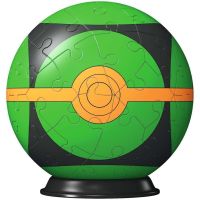 Puzzle Ball 3D - Pokemon - Pokeball Finsterball Dusk Ball - 54 Pezzi