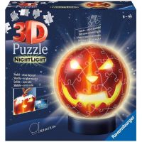 Puzzle 3D - Zucca di Halloween Night Edition - 74 Pezzi Danneggiato (L1)