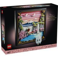LEGO® Art - Paesaggio Giapponese con Ciliegi Fioriti