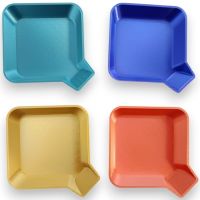 Set di 4 Vassoi Portapedine Colorati