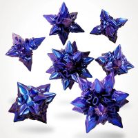 Set di 7 Dadi Deluxe - Runespike Bane Metal RPG Dice Set