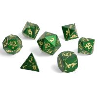 Set di 7 Dadi Deluxe - Wildlight Break Metal RPG Dice Set