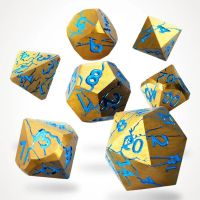 Set di 7 Dadi Deluxe - Sundered Spells Metal RPG Dice Set