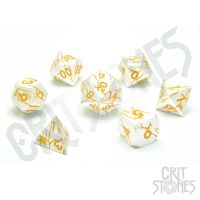 Set di 7 Dadi Deluxe - Divine Decree Metal RPG Dice Set