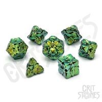 Set di 7 Dadi Deluxe - Feywild Charm Metal RPG Dice Set