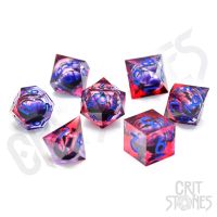 Set di 7 Dadi Deluxe - Elder Dragon's Gaze Floating Eye RPG Dice Set