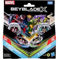 BEYBLADE X – Starter Pack Marvel - Miles Morales 1-60GN & Green Goblin 9-80HT