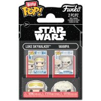 Funko Bitty Pop! Star Wars - Luke Skywalker & Wampa (Pack da 2)