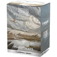 100 Bustine Standard Dragon Shield Matte Dual Art Sleeves - Landfall Series - Marsh Flats