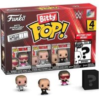 Funko Bitty Pop! WWE Bret "Hit Man" Hart (Pack da 4)