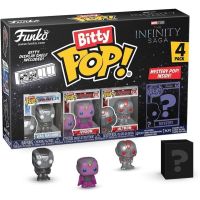 Funko Bitty Pop! Marvel - War Machine (Pack da 4)