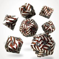7 Dadi Deluxe - Forgespired Metal RPG Dice Set