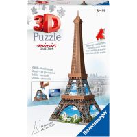 Puzzle 3D Monumenti Minis Collection - Tour Eiffel - 54 Pezzi