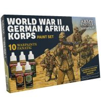 Historical - World War II - German Afrika Korps Paint Set - 10 Warpaints Fanatic