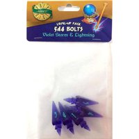 Set di Dadi 5D4 Hero Wizard (Violet Storm, Lightning)