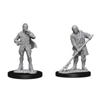 Pathfinder - Deep Cuts Miniatures - Townspeople (farmer, aristocrat)