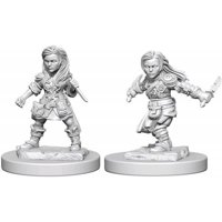 Nolzur's Marvelous Miniatures - Halfling Female Rogue