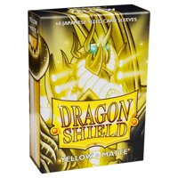 Bustine Japanese Dragon Shield Matte 60 (GIALLO)