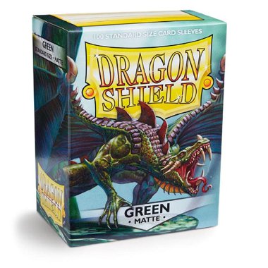 Bustine Standard Dragon Shield Matte 100 (VERDE)