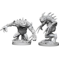 Nolzur's Marvelous Miniatures - Gray Slaad & Death Slaad