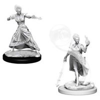 Nolzur's Marvelous Miniatures - Fire Genasi Female Wizard