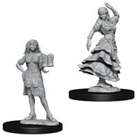 Pathfinder - Deep Cuts Miniatures - Bartender, Dancing Girl