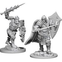 Nolzur's Marvelous Miniatures - Death Knight & Helmed Horror