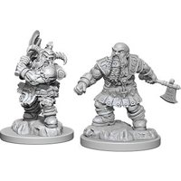 Nolzur's Marvelous Miniatures - Dwarf Male Barbarian