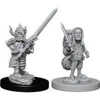 Nolzur's Marvelous Miniatures - Halfling Male Fighter